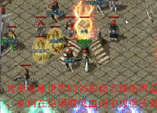 ����˽������BOSSˢ�µ��������������ⳡ�ȷ�Ѫ���аε�ͷ�