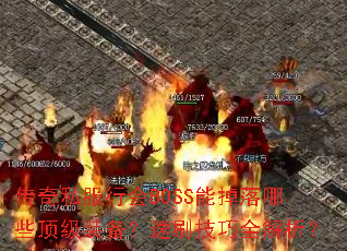 ����˽���л�BOSS�ܵ�����Щ����װ������ˢ����ȫ������
