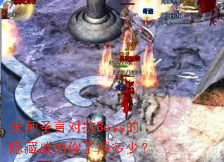 ��ʦʥ�ԶԿ�Boss�������������˽���٣�