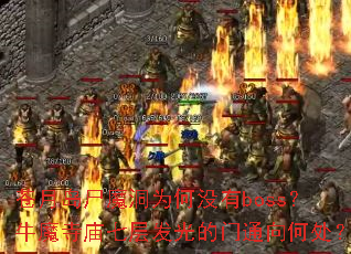 ���µ�ʬħ��Ϊ��û��boss��ţħ�����߲㷢�����ͨ��δ���