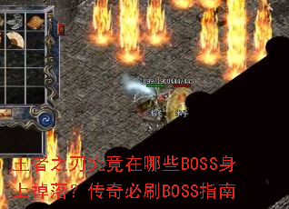 ����֮�о�������ЩBOSS���ϵ��䣿�����ˢBOSSָ��