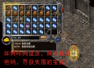 如何叩问征途,解锁秘境密码,寻获失落的宝藏? 如何叩问征途,解锁秘境密码,寻获失落的宝藏?