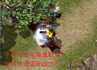 手机传奇私服单职业如何快速提升战力? 手机传奇私服单职业如何快速提升战力?