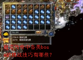 ���䴫���и���boss����ս��������Щ��