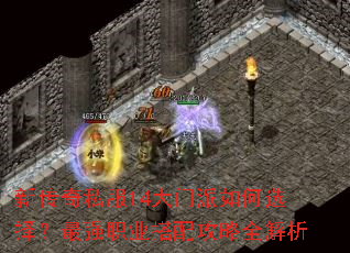 新传奇私服14大门派如何选择?最强职业搭配攻略全解析 新传奇私服14大门派如何选择?最强职业搭配攻略全解析