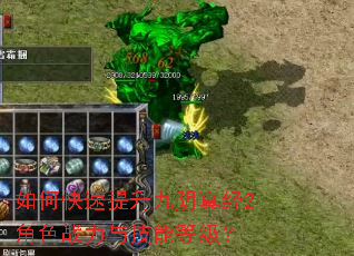 如何快速提升九阴真经2角色战力与技能等级? 如何快速提升九阴真经2角色战力与技能等级?