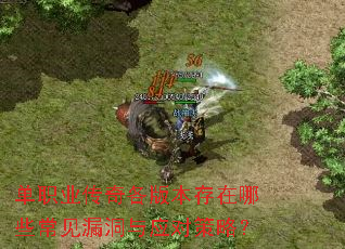 单职业传奇各版本存在哪些常见漏洞与应对策略? 单职业传奇各版本存在哪些常见漏洞与应对策略?